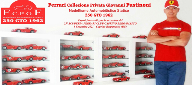 Il lecchese Fustinoni espone la sua collezione di (mini) Ferrari -  Leccoonline
